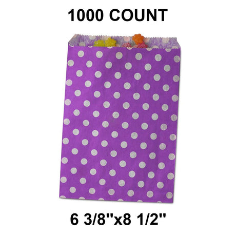 Small Dots Gift Bags Compact and Spacious 6 3/8" x 8 1/2"