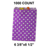 Small Dots Gift Bags Compact and Spacious 6 3/8" x 8 1/2"