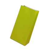 Colored Paper Packaging Bags 4 5/8'' x 2 3/8'' x 8 3/16''