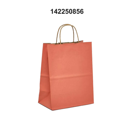 Kraft Shopping Bag Tinted and Spacious 5.5" x 3.25" x 8.375"