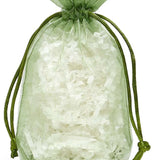 Flat Bottom Organza Bags 5 1/2''x11/2''x10 1/2'' for Custom Favors