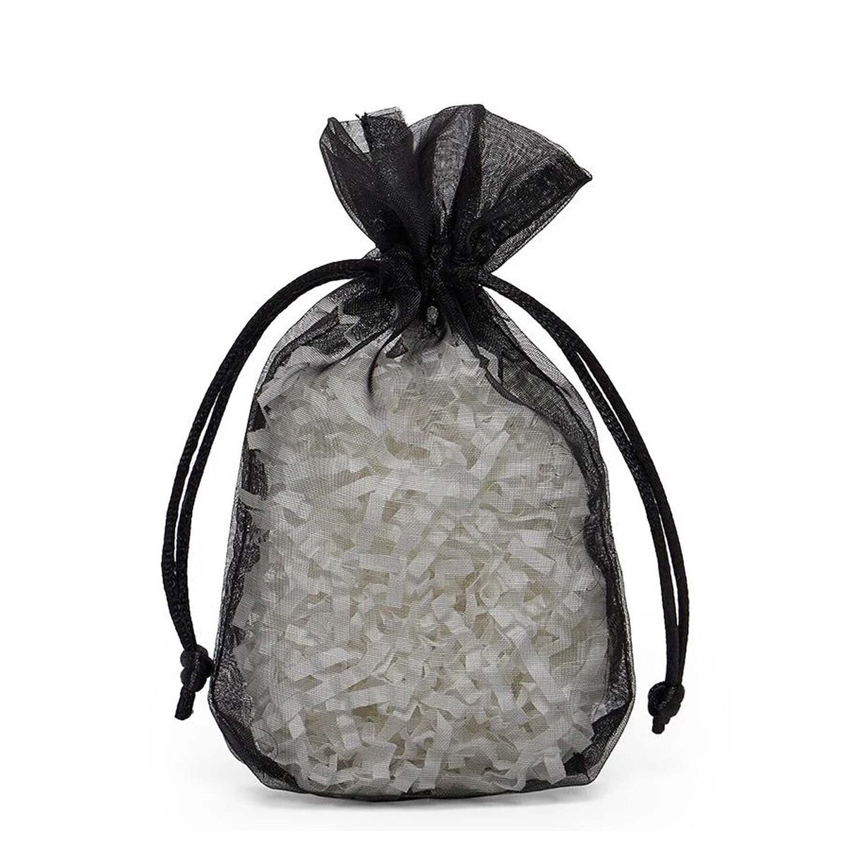Flat Bottom Organza Bags 3 1/2''x1''x5 1/2'' for Party Favors