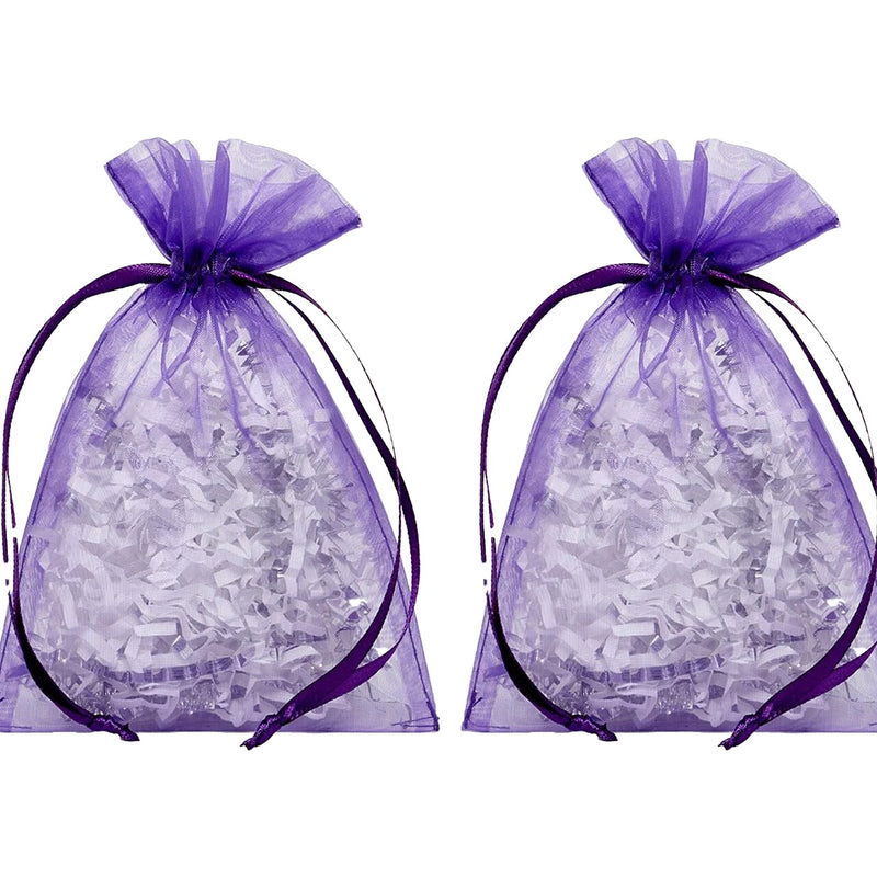 বিয়ের উপহারের জন্য Organza Favor ব্যাগ ৩” x ৪”