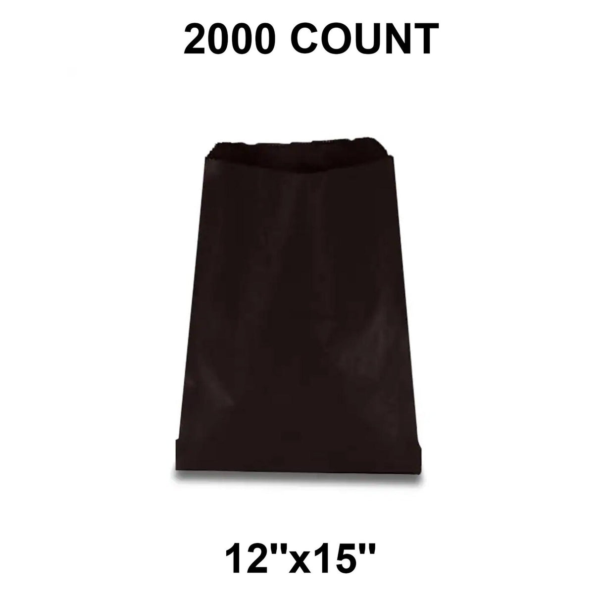 Colored Paper Merchandise Bags 12" x 15"
