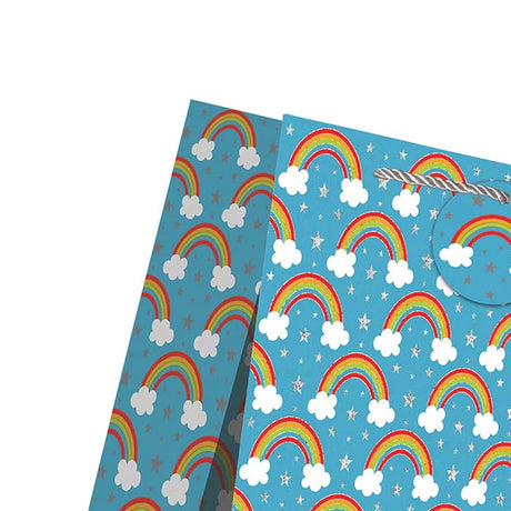 Patterned Gift Bags 12 1/2" x 5" x 10" Durable Gift Packaging