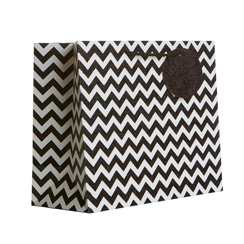 Patterned Gift Bags 10" X 5" X 12 1/2" Stylish Eco-Friendly Wrapping