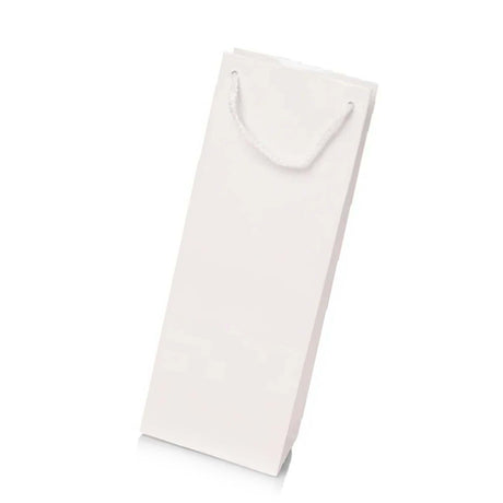 Glossy Colored Paper Wine Bottle Euro Tote 5" x 3" x 13 1/4"