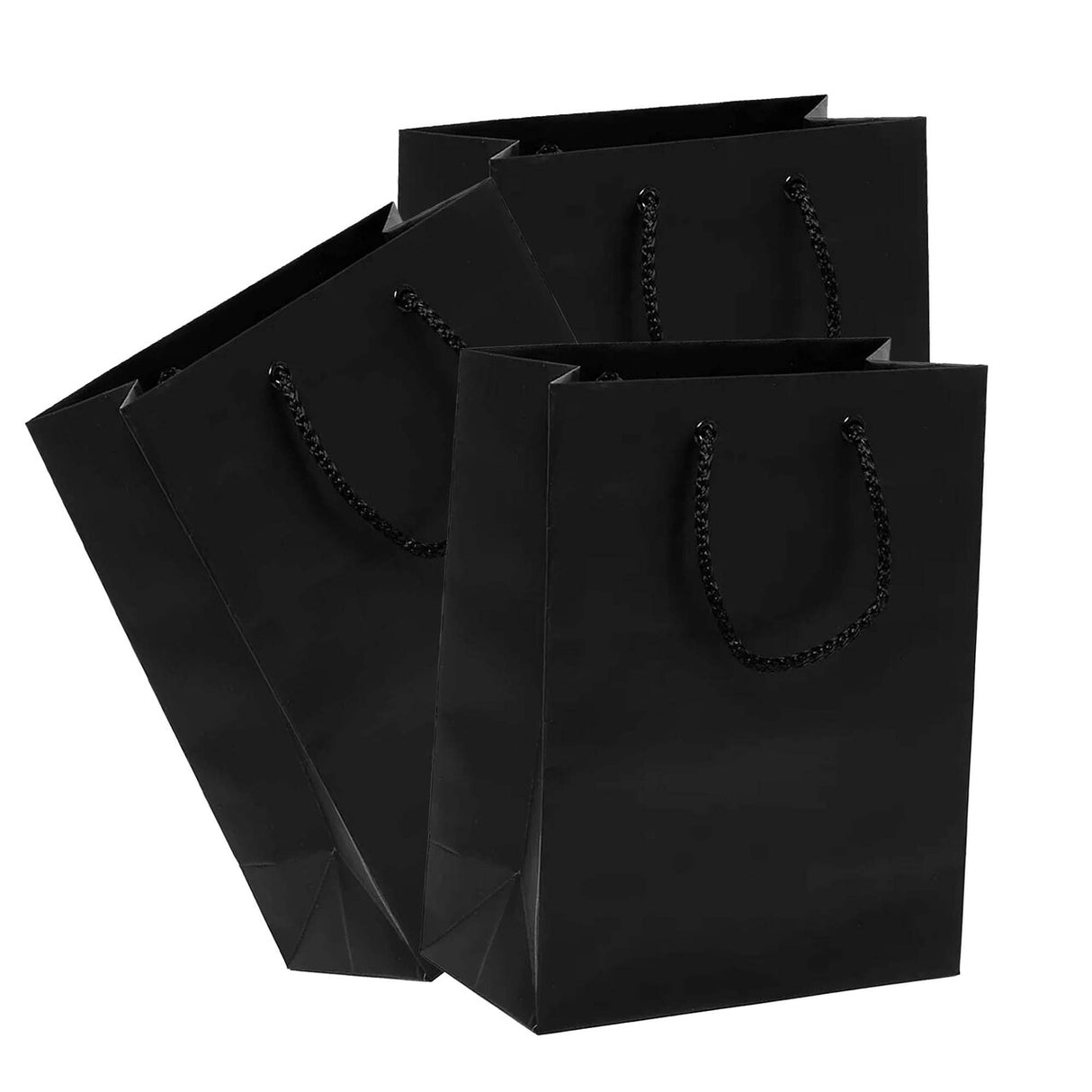 Tiny Matte Euro Tote 3" x 2 1/2" x 3 1/2"