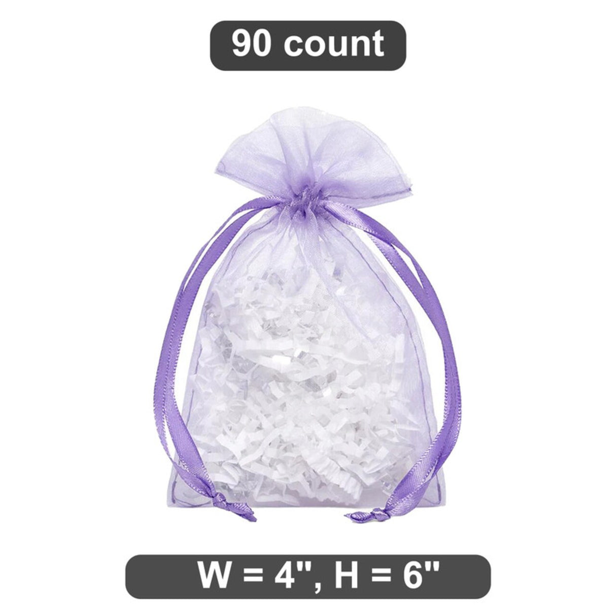 4” x 6” Organza Bags Simple and Elegant Wrapping