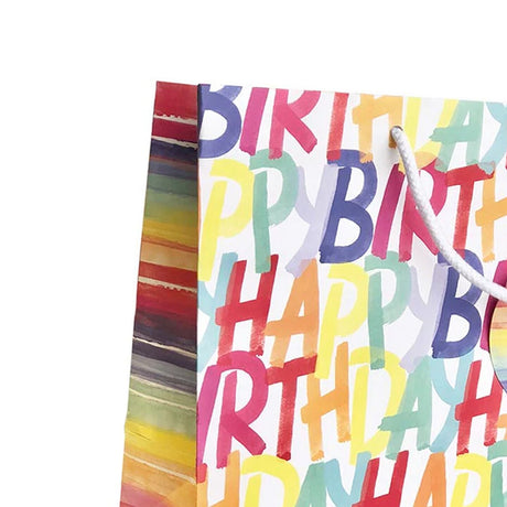 Festive Patterned Gift Bags 10" X 5" X 12-1/2"