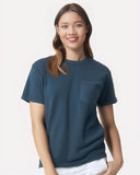 Comfort Colors® Garment-Dyed Heavyweight Crewneck Short Sleeve Pocket T-Shirt