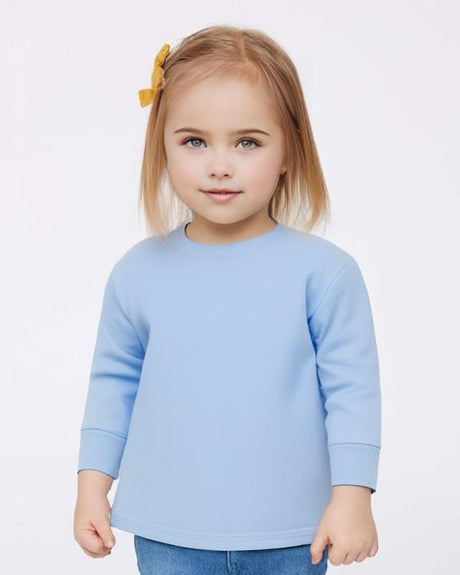 Rabbit Skins® Toddler Crew Neck Long-Sleeve Fine Jersey T-Shirt - 3302