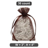 Mini 3” x 4” Organza Bags For Delicate Gifts