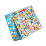 Patterned Gift Bags Set Retail Packaging Bags 10'' X 5'' X 12 1/2''