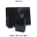 Bold and Glossy Mini Euro Totes 9 3/4'' x 4 '' x 7 3/4'' for Gift Wrapping