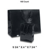 Bold and Glossy Mini Euro Totes 9 3/4'' x 4 '' x 7 3/4'' for Gift Wrapping