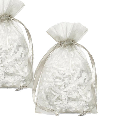 Elegant 2” x 3” Organza Bags Ideal for Gifts