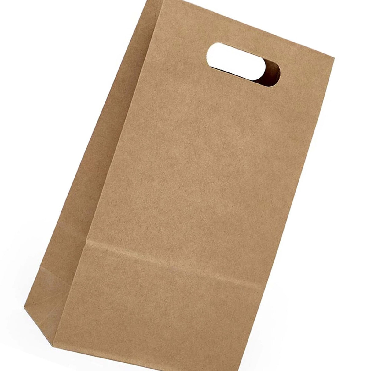 Paper Bags with Die Cut Handles 8'' x 4'' x 13 5/8''