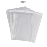 Self-Sealing Poly Bags 1.2 Mil 4 3/8'' x 9 1/2'' Lip & Tape