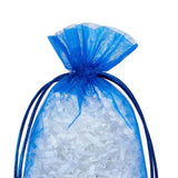 Flat Bottom Organza Bags 5 1/2''x11/2''x10 1/2'' for DIY Gift Bags