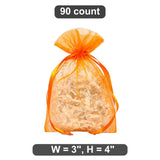 3" x 4" Organza Bag Compact and Chic Packaging