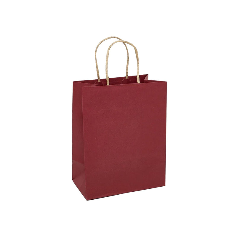 Kraft Tinted Shopping Bag 5.5" x 3.25" x 13" for Larger Items
