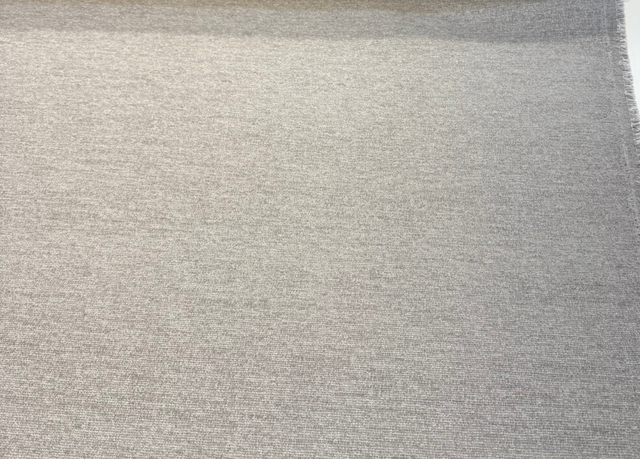Sunbrella Loft Chenille Fabric - Gray Fog, Loft Pattern, 56" Width (1 Yard)