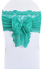 Lace Chair Sash Sample 9x108 Jade