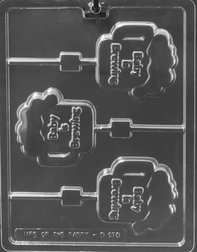Baby is Brewing Lolly Chocolate Mold - LPB078