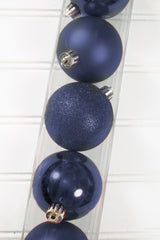 10pc Shatterproof Ornament Box - Night Blue