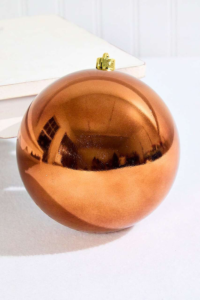 5.5" Espresso Shatterproof Ornament