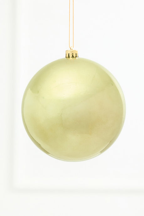 5.5" Warm Pistachio Shatterproof Ornament