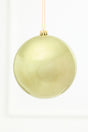 5.5" Warm Pistachio Shatterproof Ornament