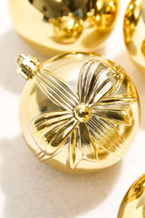 3" Assorted Tube - Shiny Gold