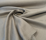 Libeco Belgian Tailored Linen Sanfor Airo Khaki Linen Fabric - Khaki, 54-56" Width (1 Yard)
