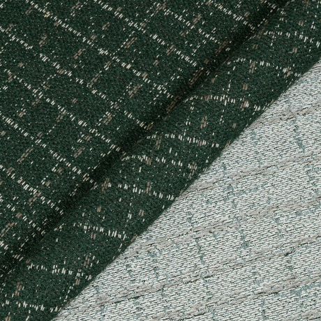 Sunbrella Harrison Glen Acrylic Fabric - Green Chenille Tweed, 54" Width (1 Yard)