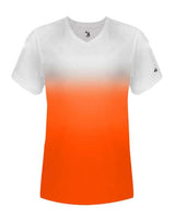 Women's V-Neck Ombre T-Shirt