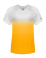 Women's V-Neck Ombre T-Shirt