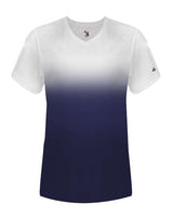 Women's V-Neck Ombre T-Shirt