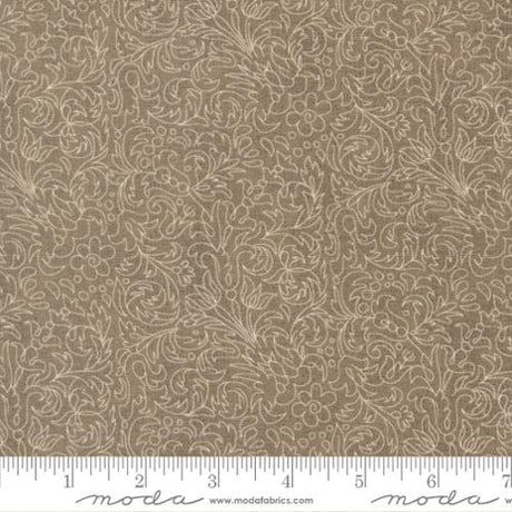 Cotton Fabric Posh Shadow Mist Scroll 44/45"