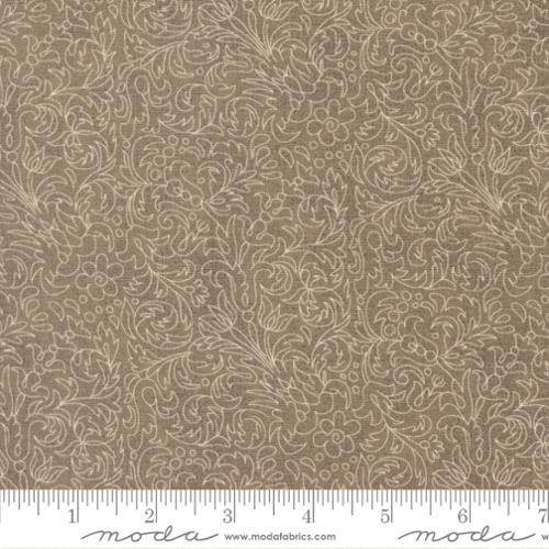 Cotton Fabric Posh Shadow Mist Scroll 44/45"