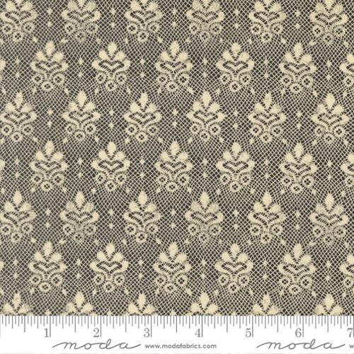 Cotton Fabric Posh Onyx Noir 44/45"