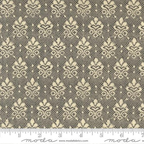Cotton Fabric Posh Onyx Noir 44/45"