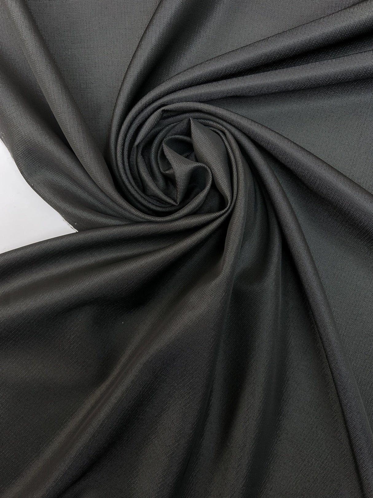 Wool Jacquard Fabric Gray Black