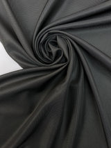 Wool Jacquard Fabric Gray Black