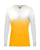 Camiseta con capucha y manga larga Ombre para mujer