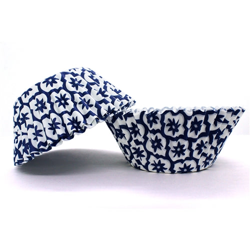 Moroccan Navy Baking Cups - 50 Count