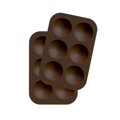 Silicone Cocoa Bomb Chocolate Mold - 2 Pack