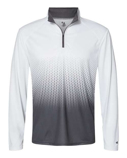 Badger Men's Hex 2.0 Quarter-Zip Pullover