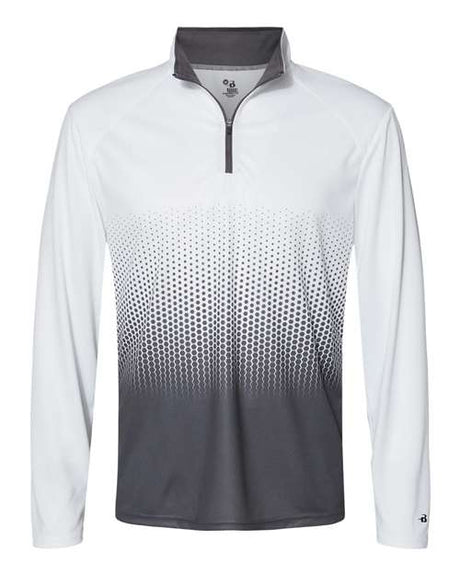 Badger Men's Hex 2.0 Quarter-Zip Pullover
